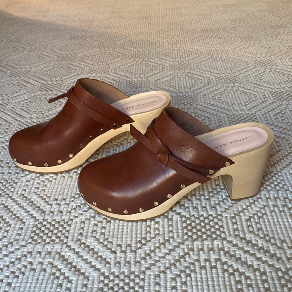 Loeffler Randall high heel Roberta clog, 8